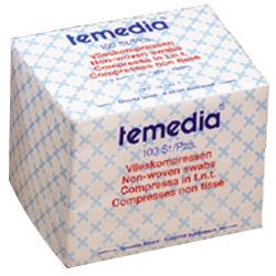 Image of Temedia® Vlieskompressen 4-fach 10 x 10 cm unsteril
