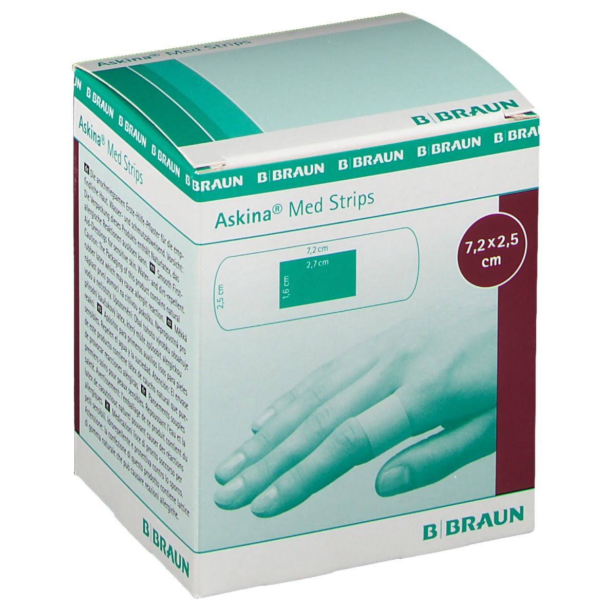 Image of Askina® Med Strips 2,5 x 7,2 cm