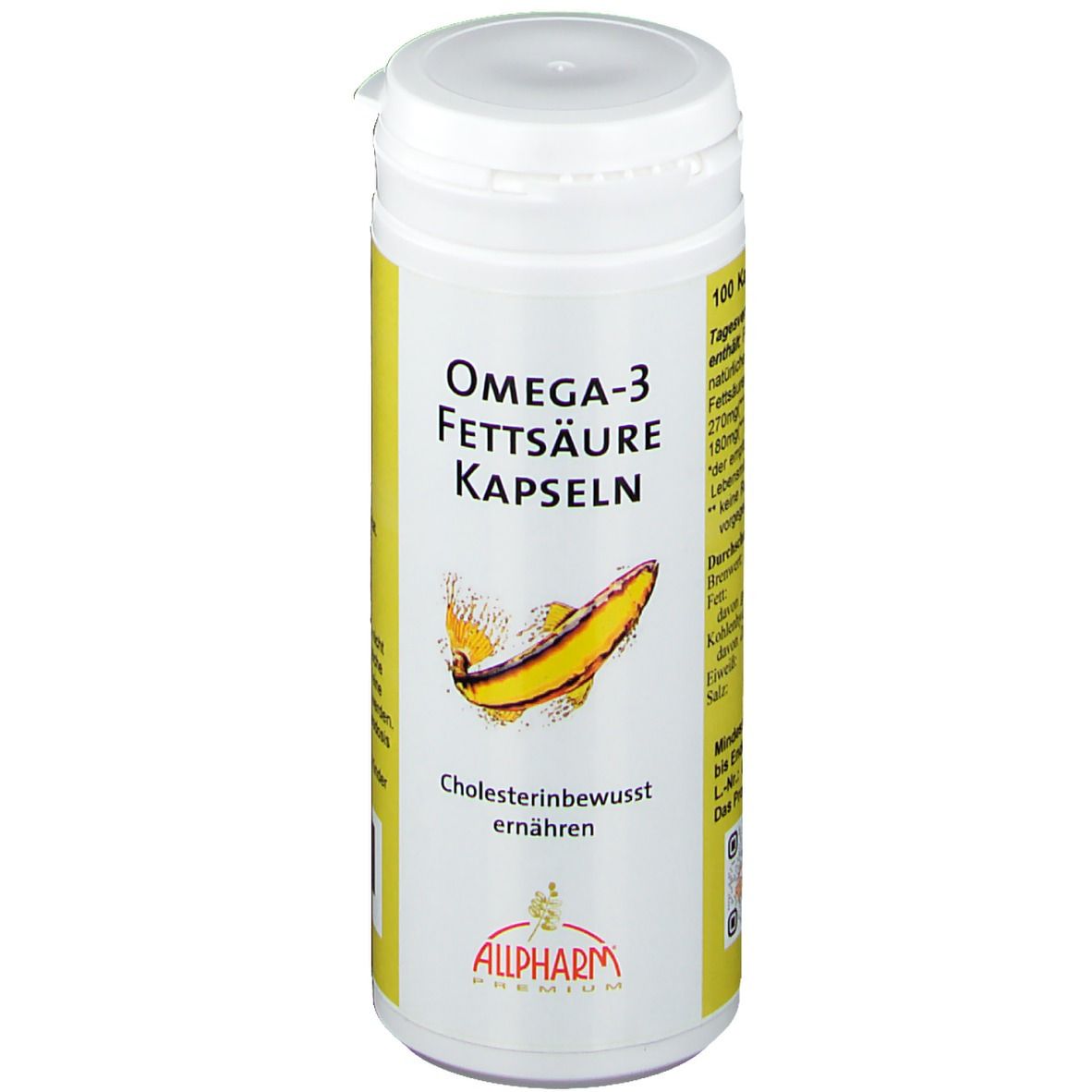 Image of ALLPHARM Omega-3 Fischöl Kapseln