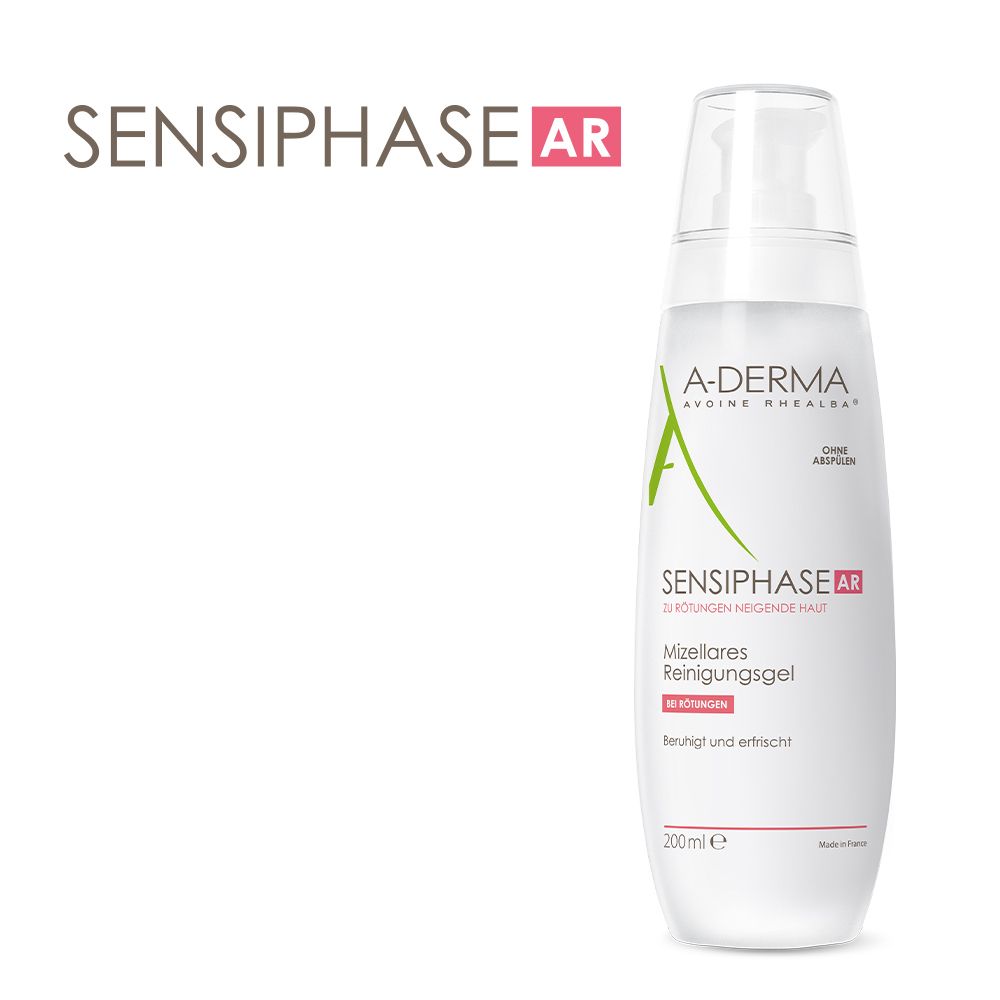 A-Derma SENSIPHASE AR Gel nettoyant micellaire