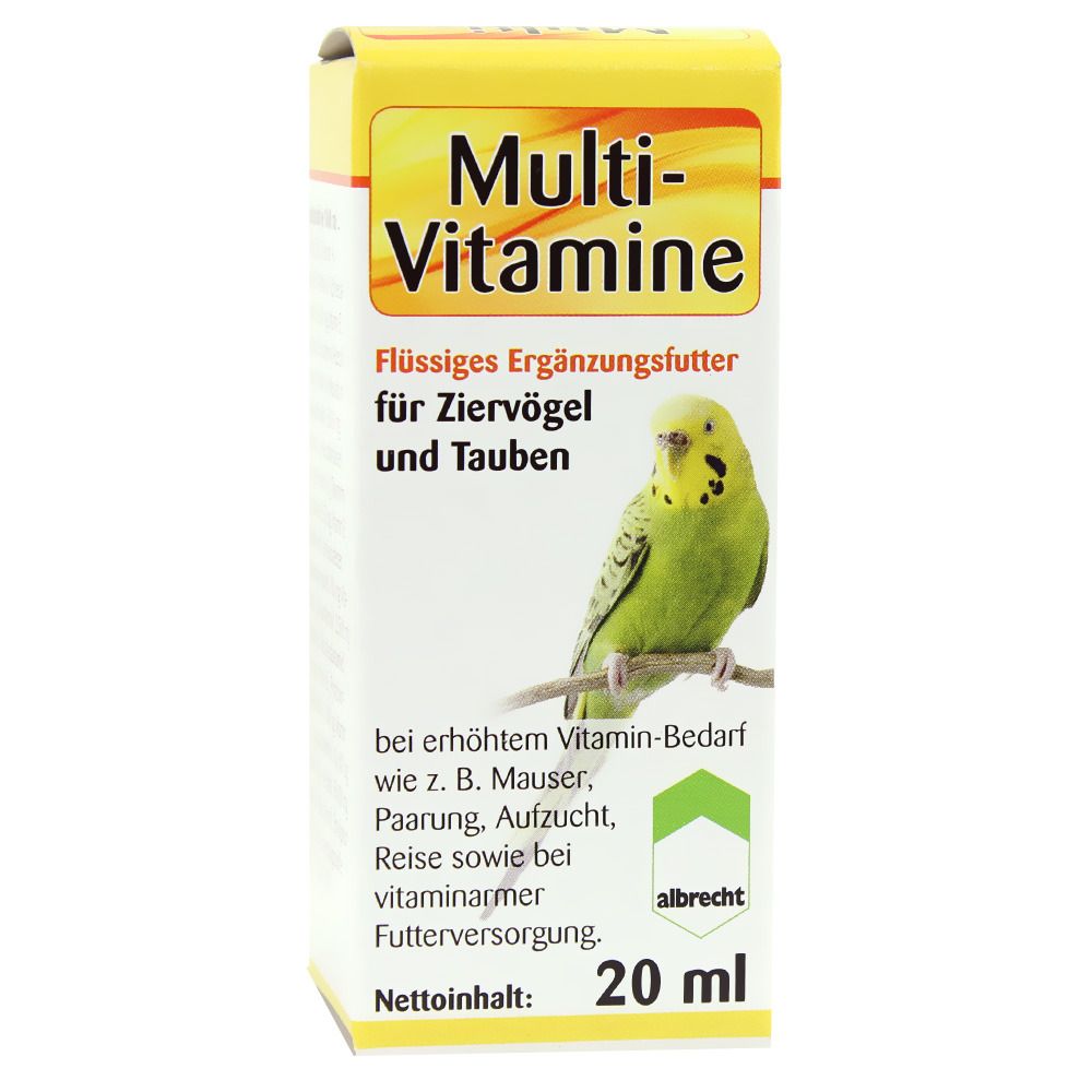 Image of Multi-Vitamine Für Ziervögel und Tauben