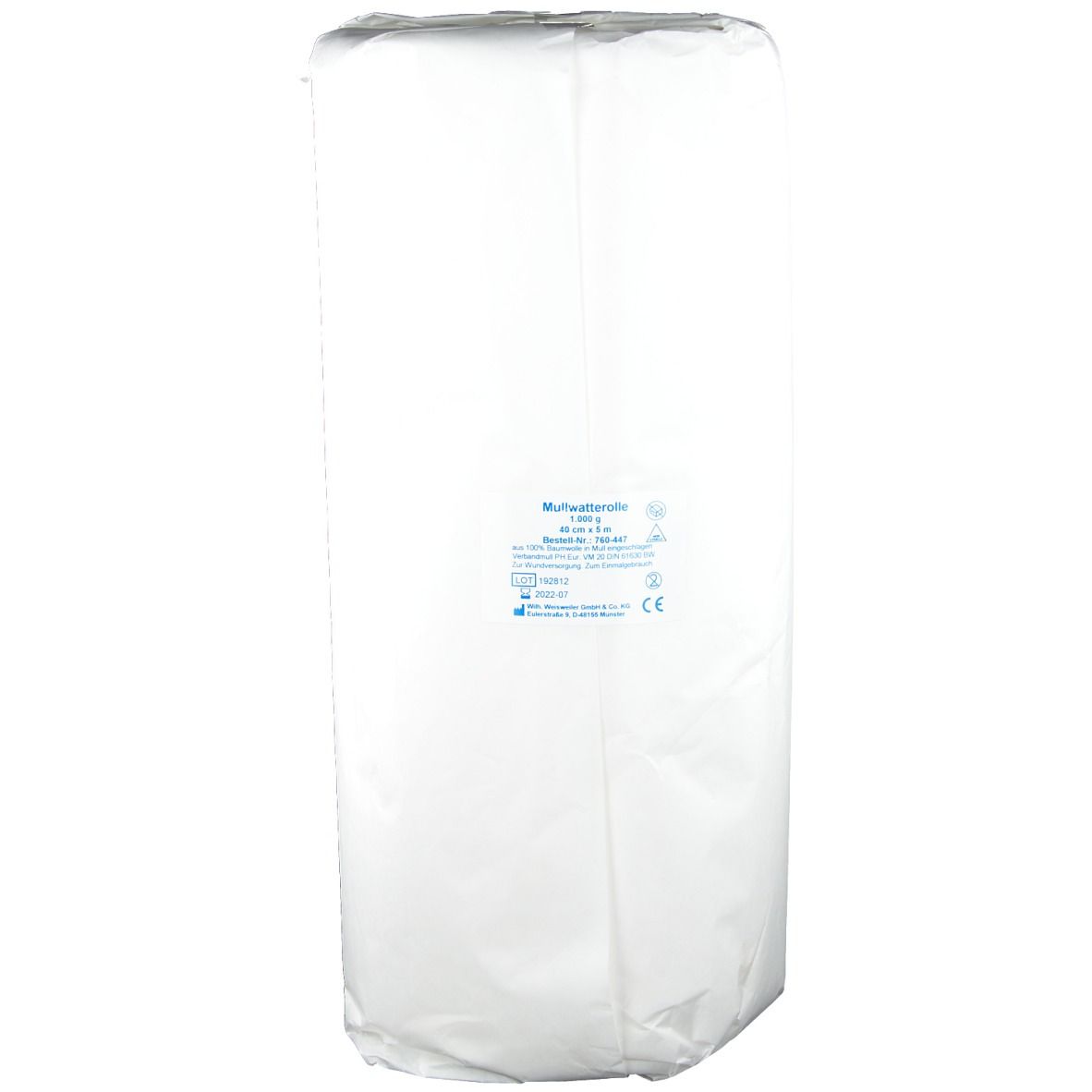 Mullwatterolle unsteril 40cm x 5m (760447)