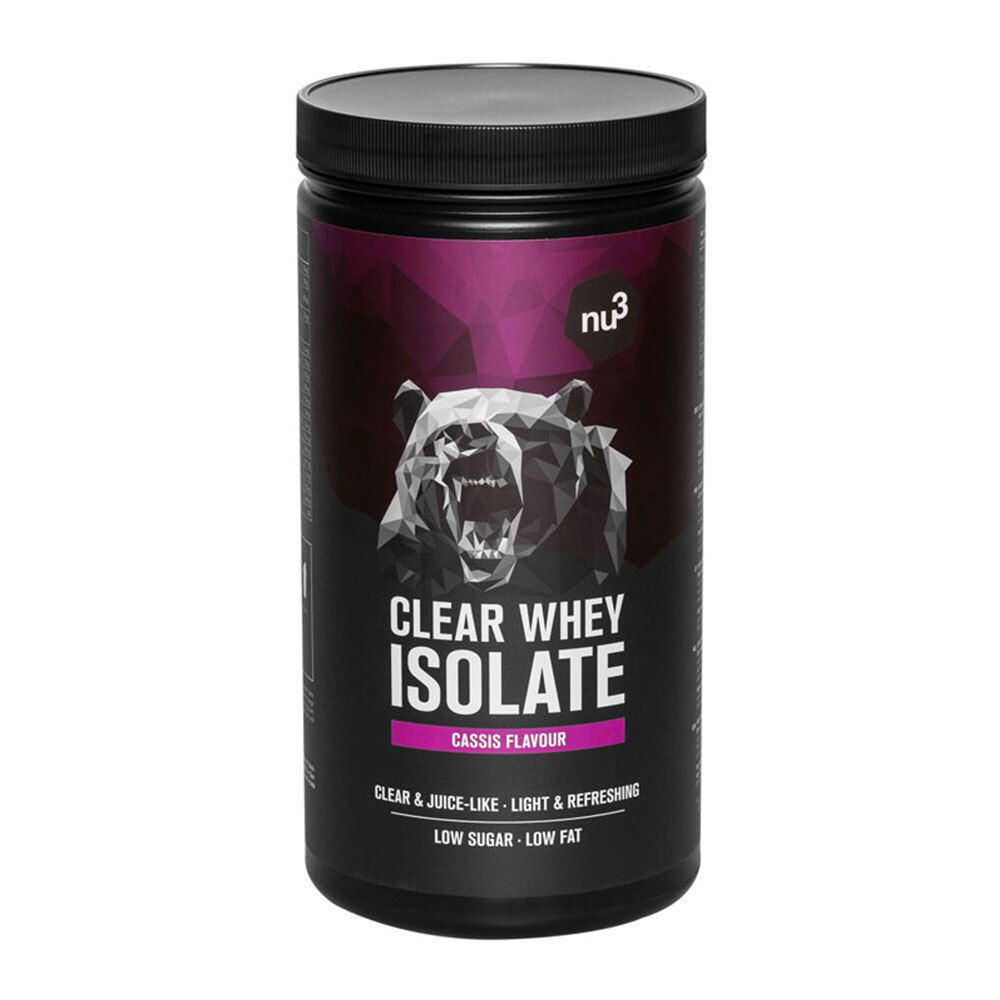 nu3 Performance Whey Isolate Cassis