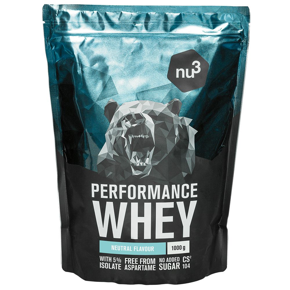 Image of nu3 Performance Whey, Neutral - Proteinpulver