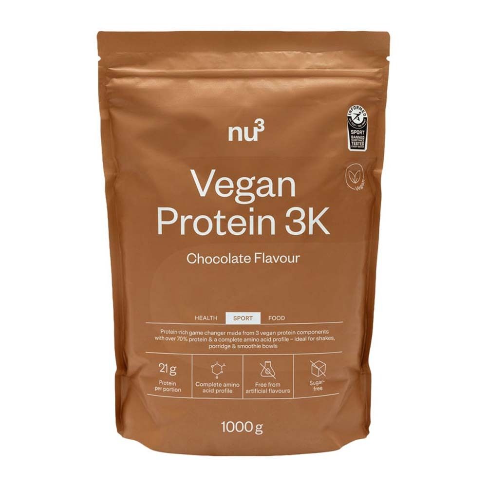 nu3 Protéines Vegan 3K Chocolat