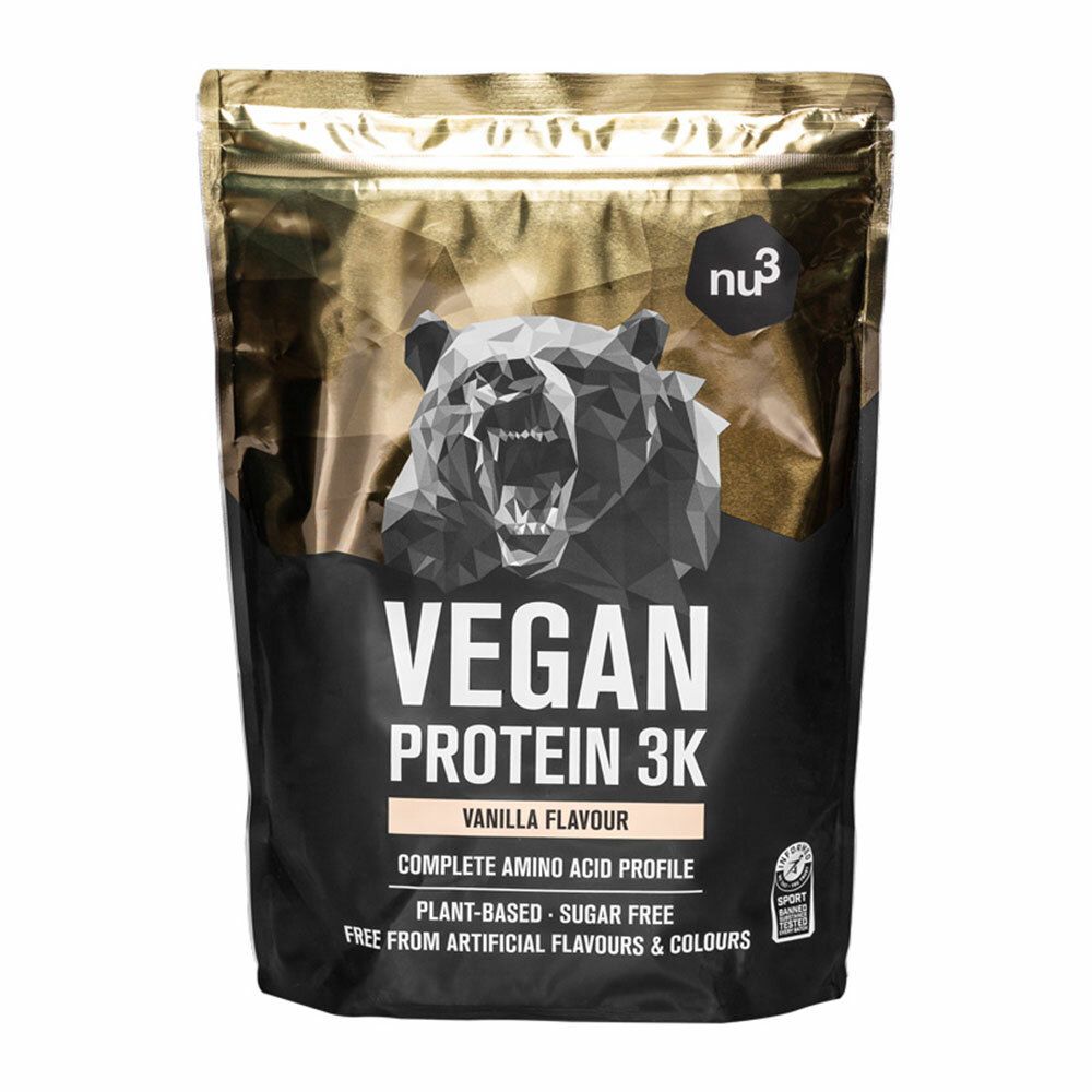 Image of nu3 Vegan Protein 3K Shake, Vanille