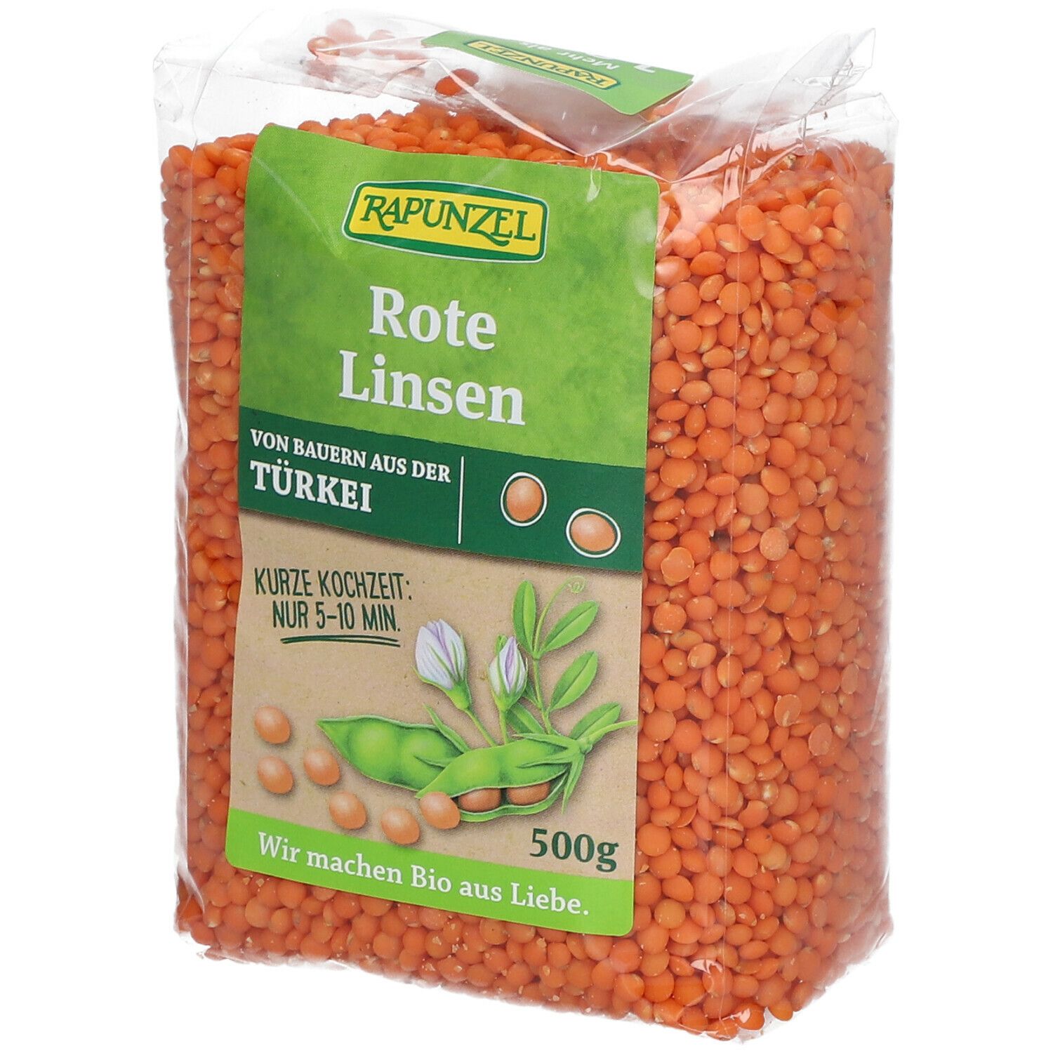 RAPUNZEL Bio Rote Linsen