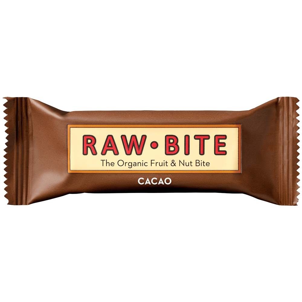 RAWBITE Frucht- & Nussriegel mit Kakao