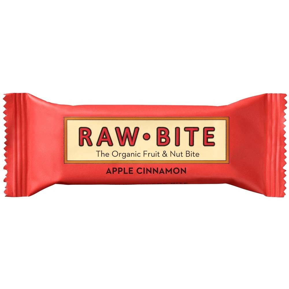RAWBITE Frucht- & Nussriegel mit Apfel und Zimt