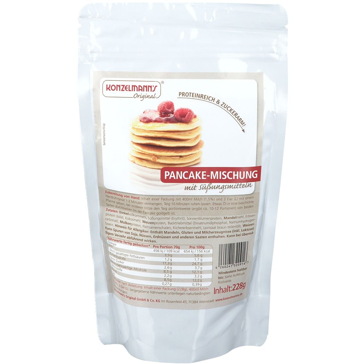 Image of Konzelmanns Original Pancake-Mischung