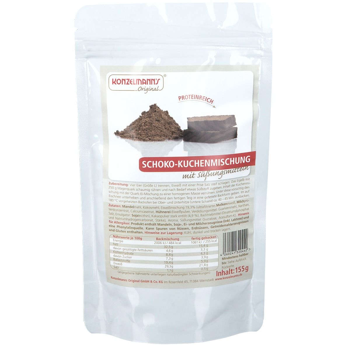 Konzelmanns Original Schoko Kuchenmischung