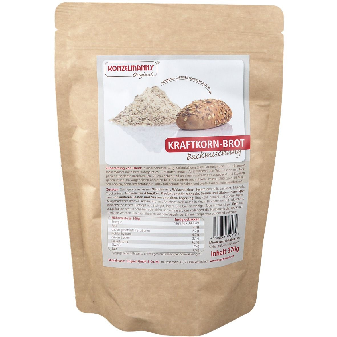 Konzelmanns Original Kraftkorn-Brot