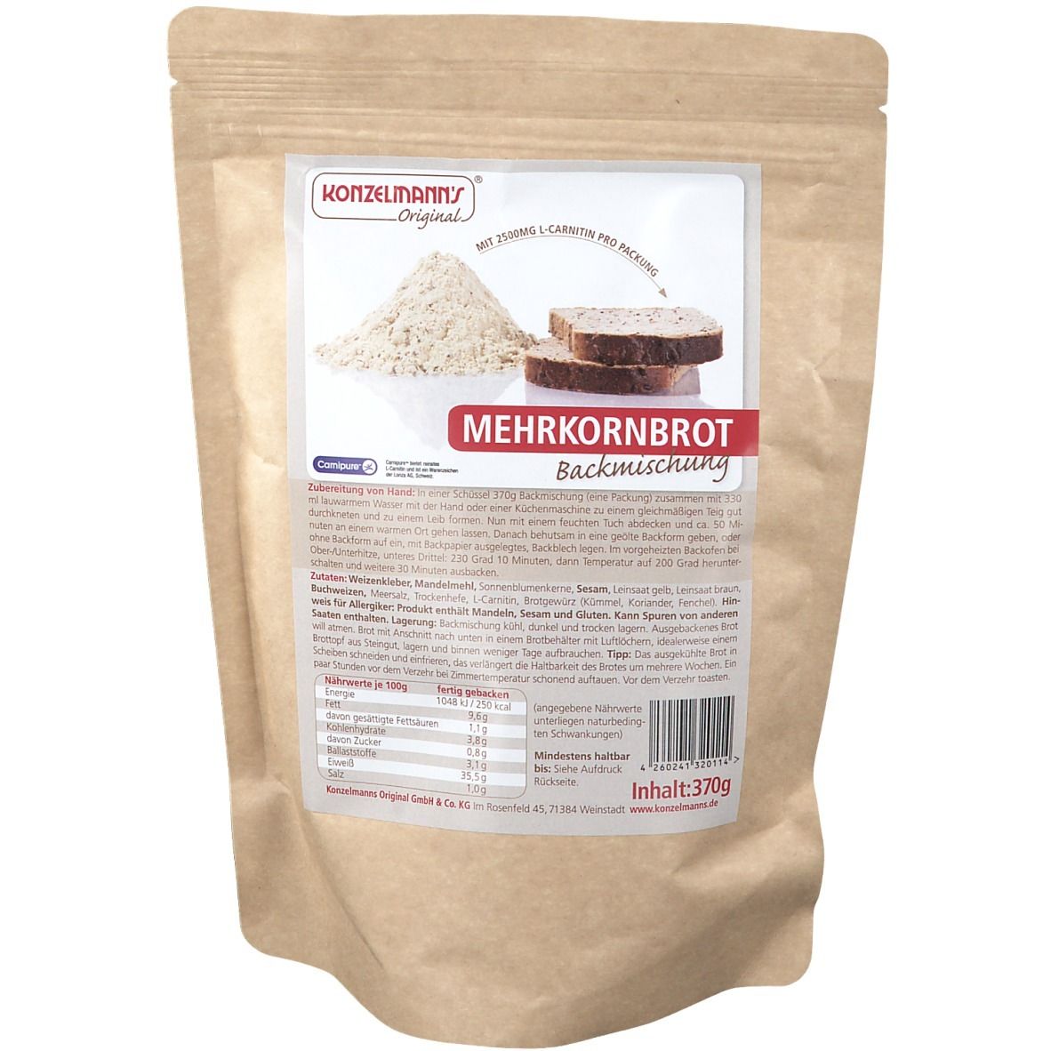 Konzelmanns Original Mehrkornbrot