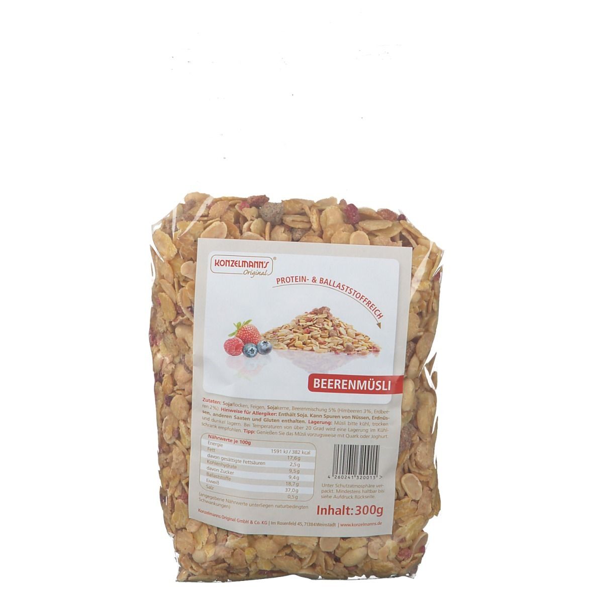Konzelmanns Original Beerenmüsli