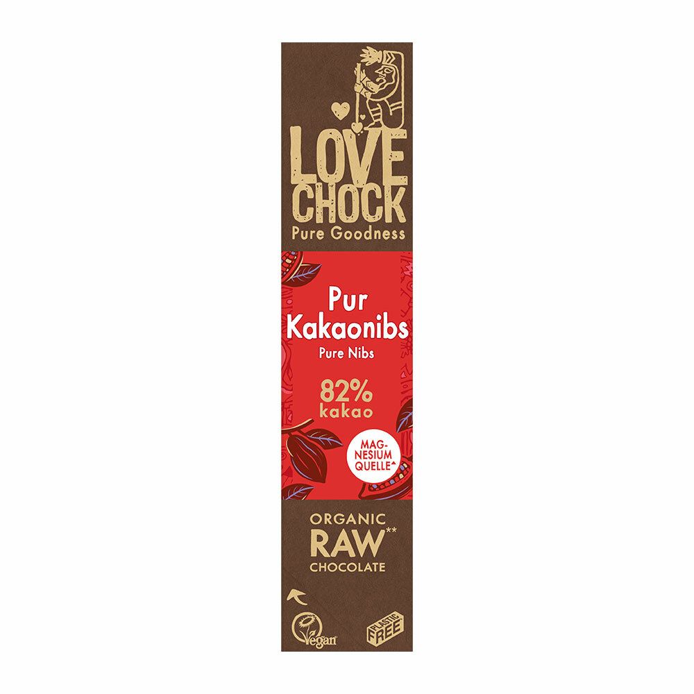 Image of LOVECHOCK Pur Kakaonibs 82% Kakao