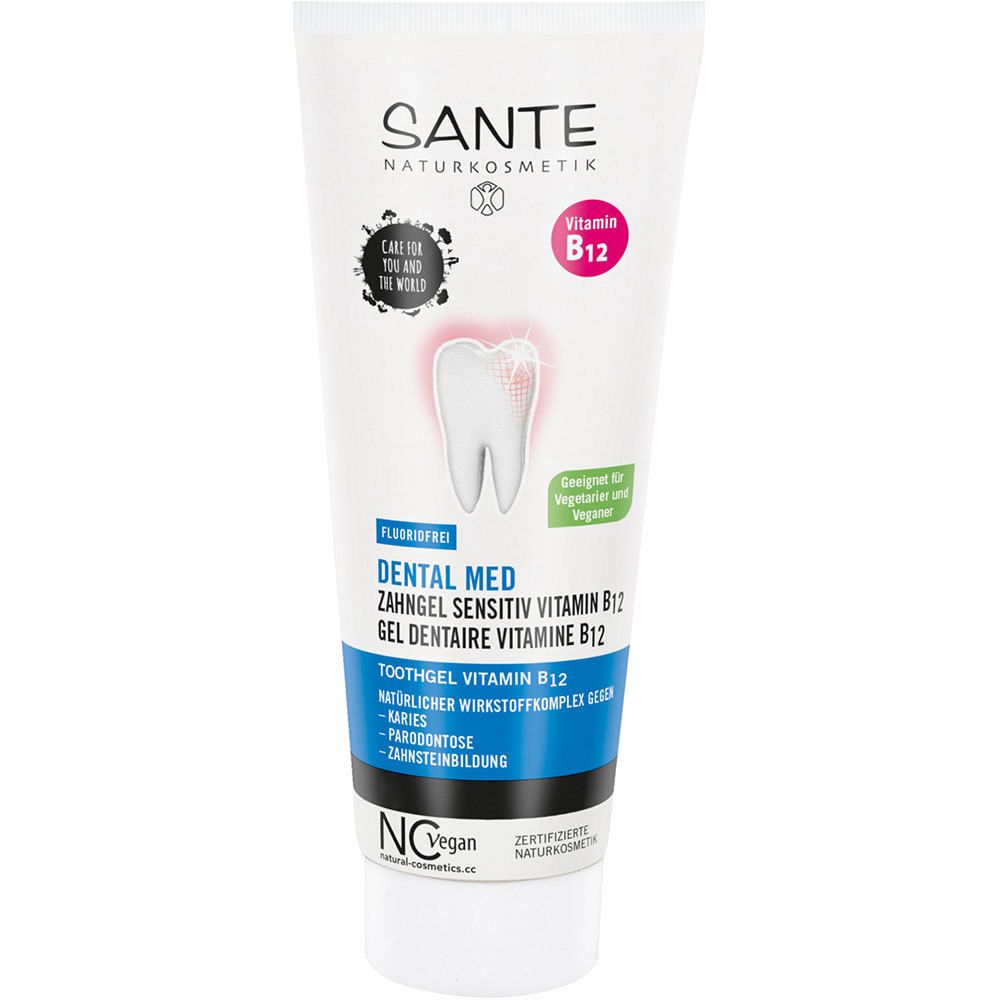 Image of SANTE Naturkosmetik Dental Med Zahngel Sensitiv Vitamin B12