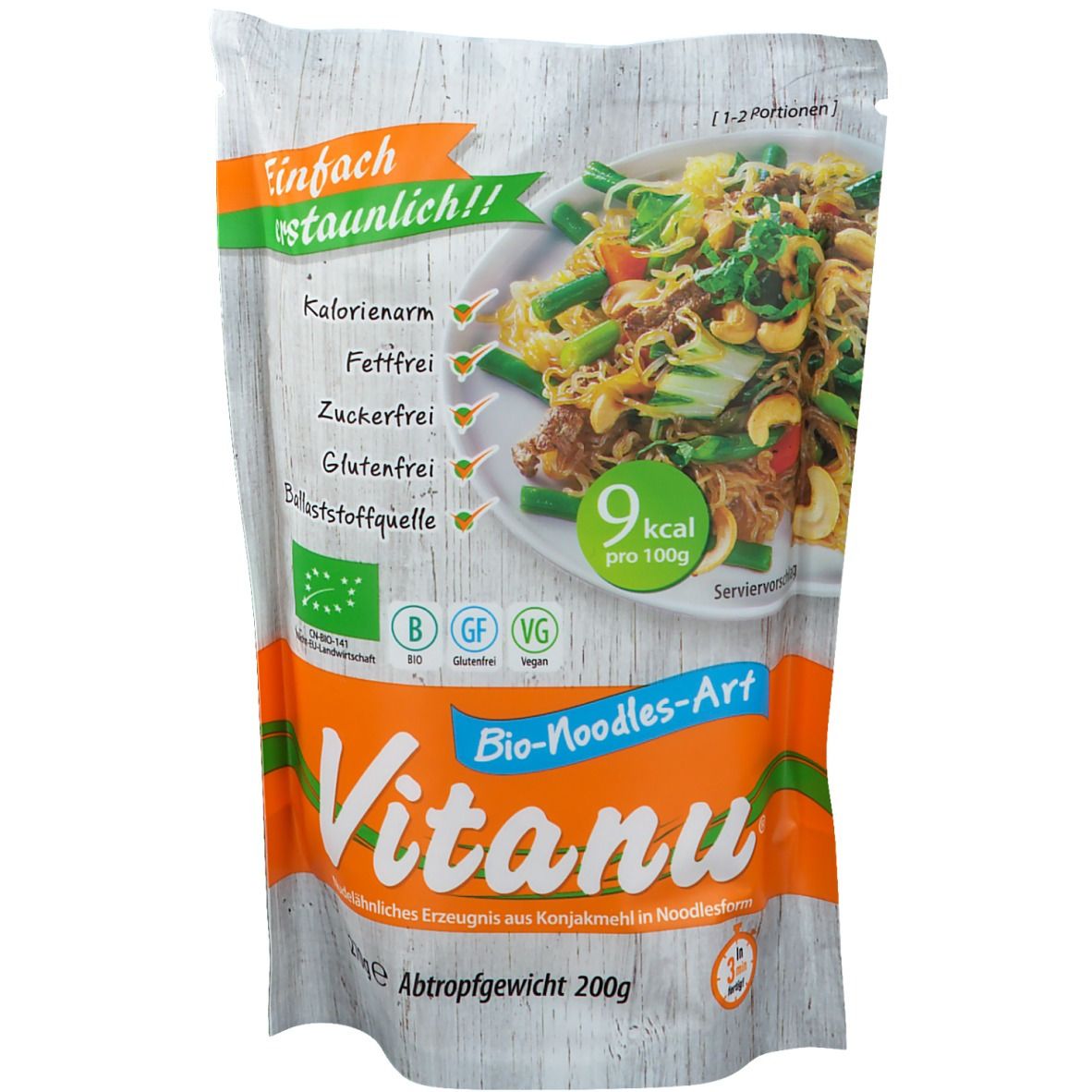 Image of Vitanu Bio-Konjak-Noodles