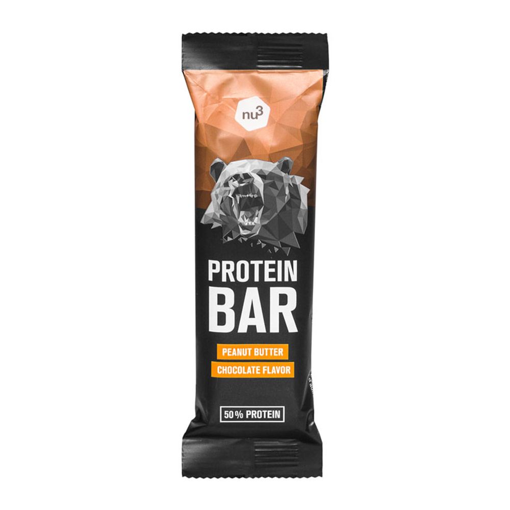 nu3 Protein Barre 50 % Chocolat et beurre de cacahuète