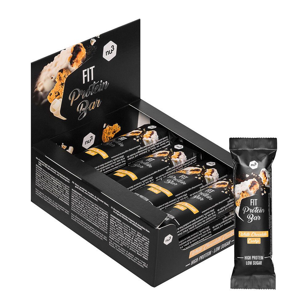 nu3 Fit Protein Bar, White Chocolate Cookie