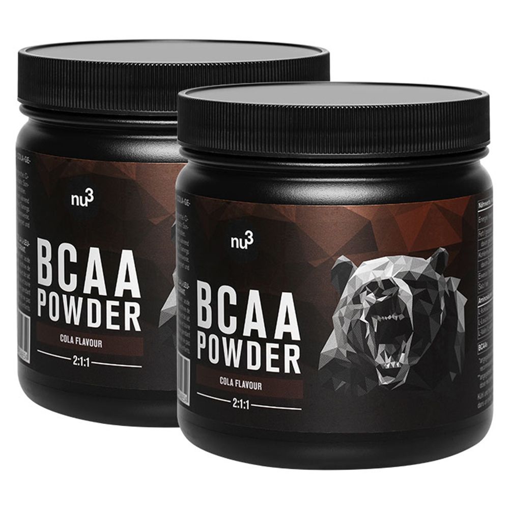 nu3 BCAA en poudre saveur Cola
