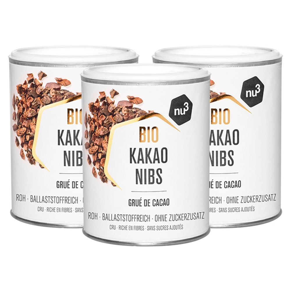 nu3 Bio Kakaonibs, végétalien