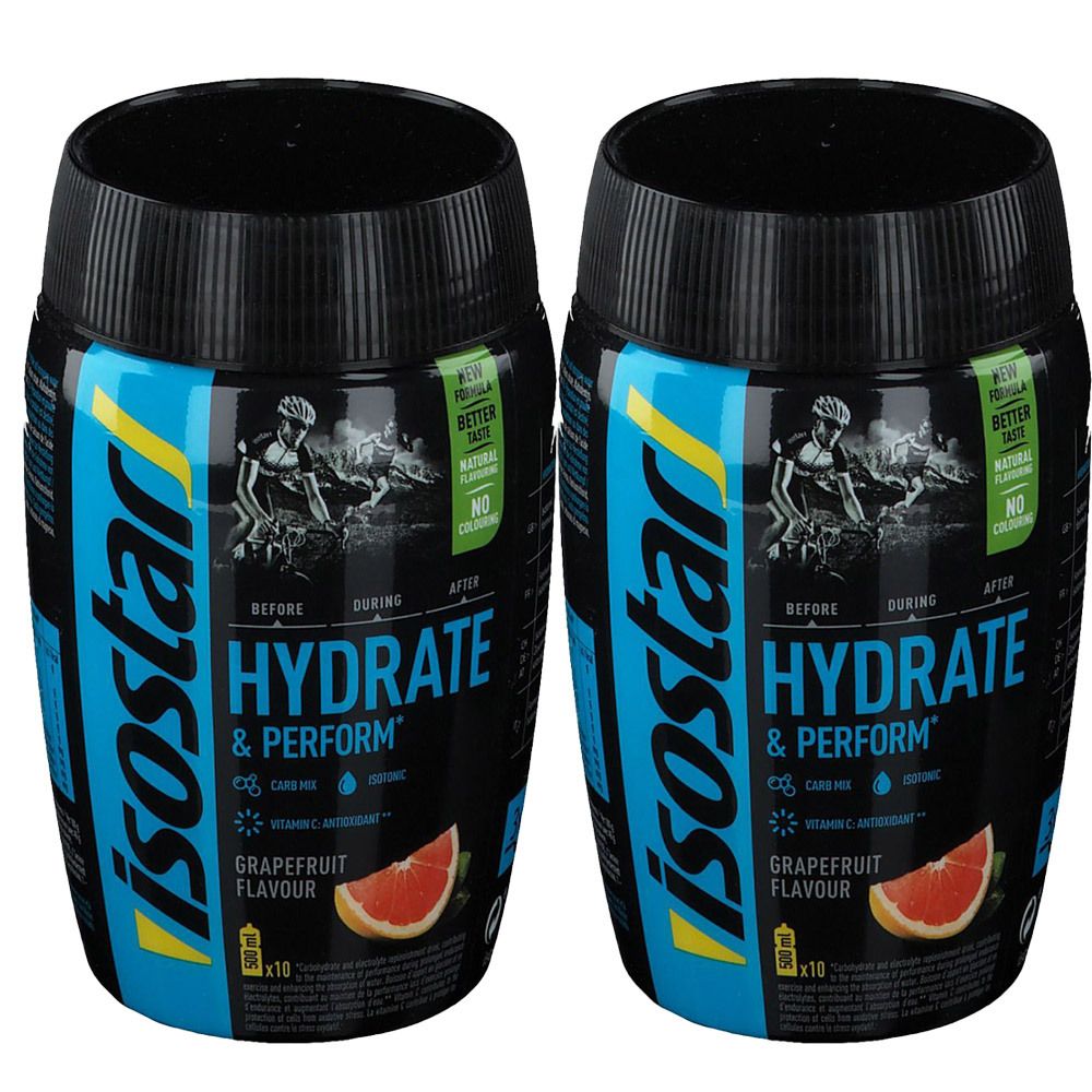 Isostar Hydrate & Perform, Pamplemousse, Poudre