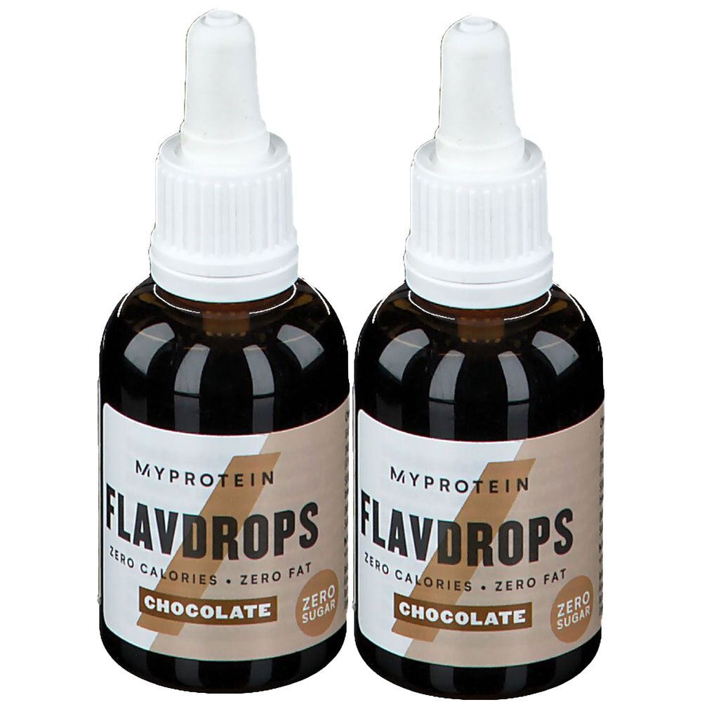 MyProtein FlavDrops, chocolat, gouttes de saveur