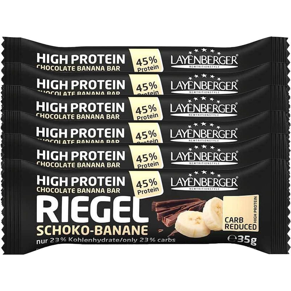 Image of LAYENBERGER® LowCarb Protein Riegel Schoko-Banane