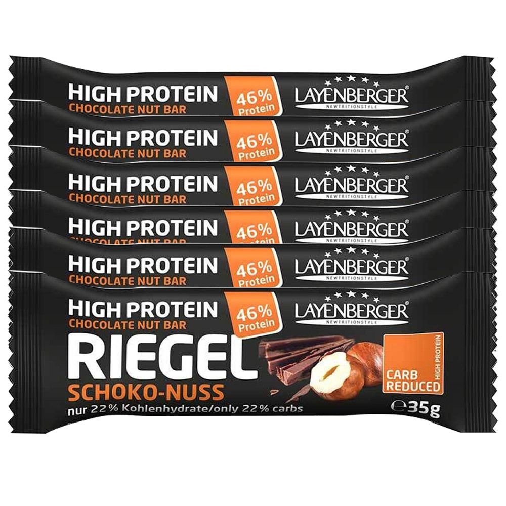 Image of LAYENBERGER® LowCarb Protein Riegel Schoko-Nuss