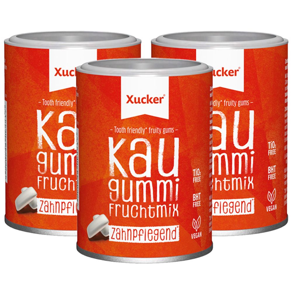 Xucker® Zahnpflegekaugummi FRUCHTMIX