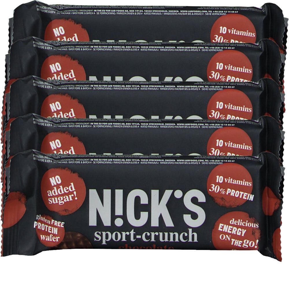 N!CKS sport crunch Doppel Schoko