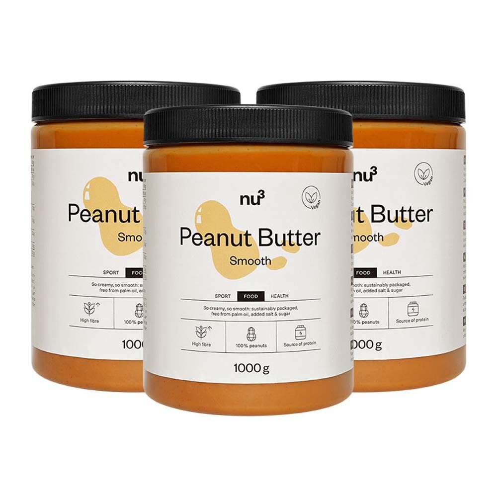 nu3 Beurre de cacahuètes, 100 % pur