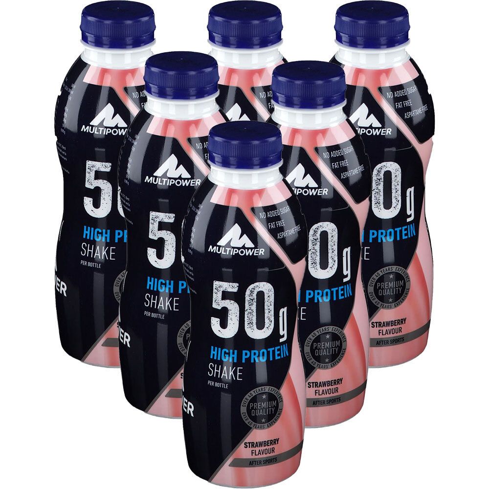Multipower 50 g High Protein Shake, Fraise