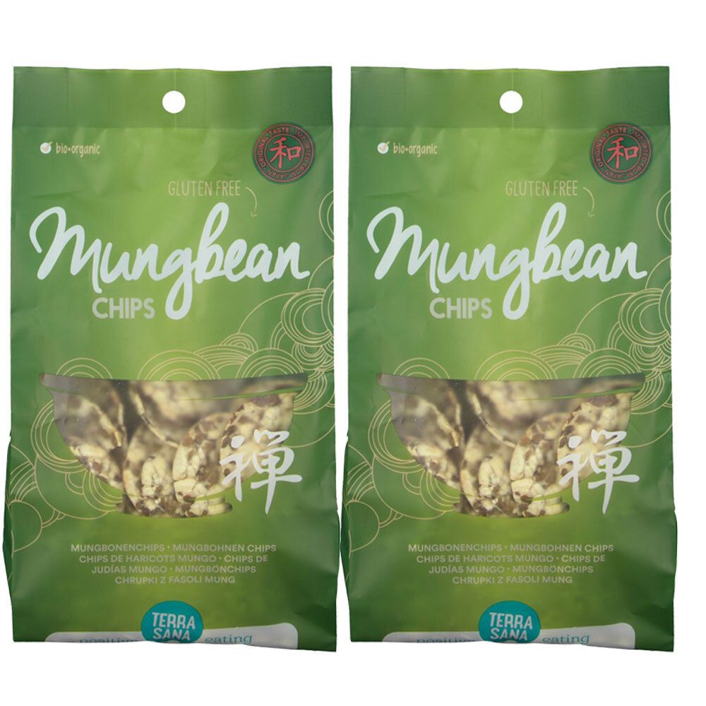 TerraSana Chips de haricots mungo bio