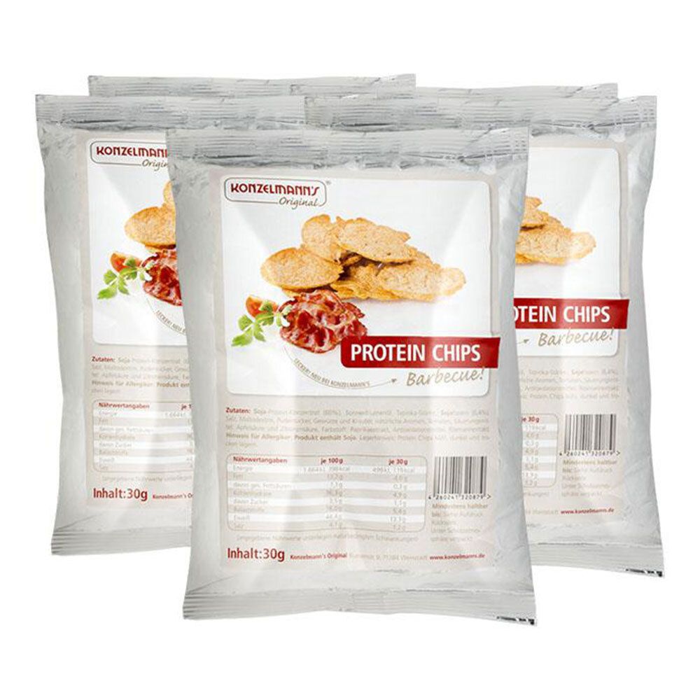 Konzelmanns Barbecue Chips protéinées originales