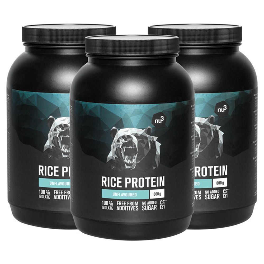 nu3 PROTEINE DE RIZ, POUDRE