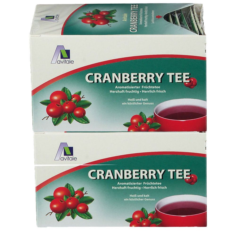 Avitale Sachet-filtre de thé Cranberry