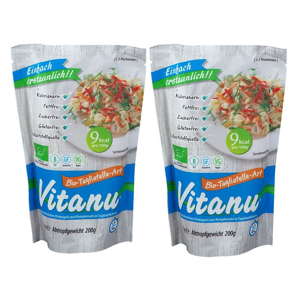 Vitanu Tagliatelles au cognac biologique