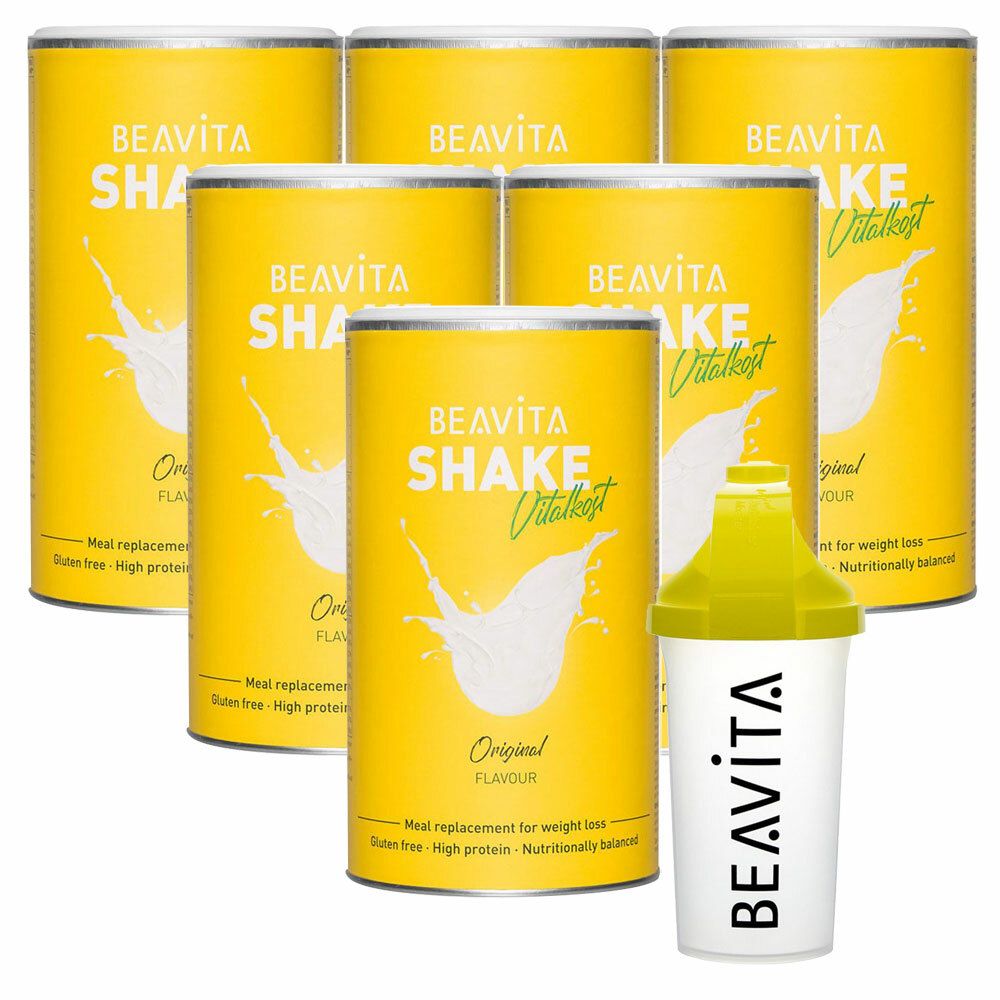 Image of BEAVITA Vitalkost Original, Vanille + BEAVITA Slim Shaker