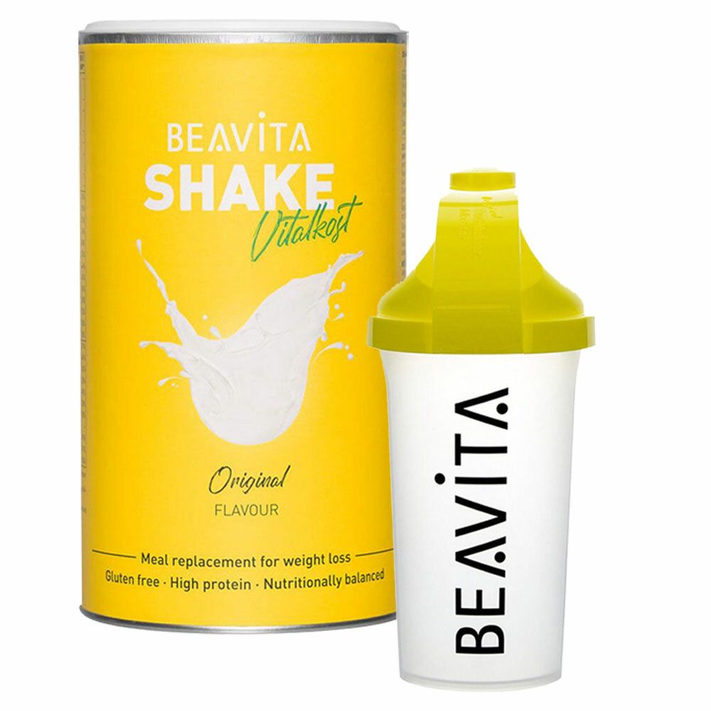 Image of BEAVITA Vitalkost Original, Vanille + nu BEAVITA Slim Shaker