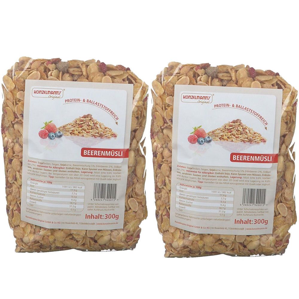 Konzelmann's Original Muesli aux fruits rouges