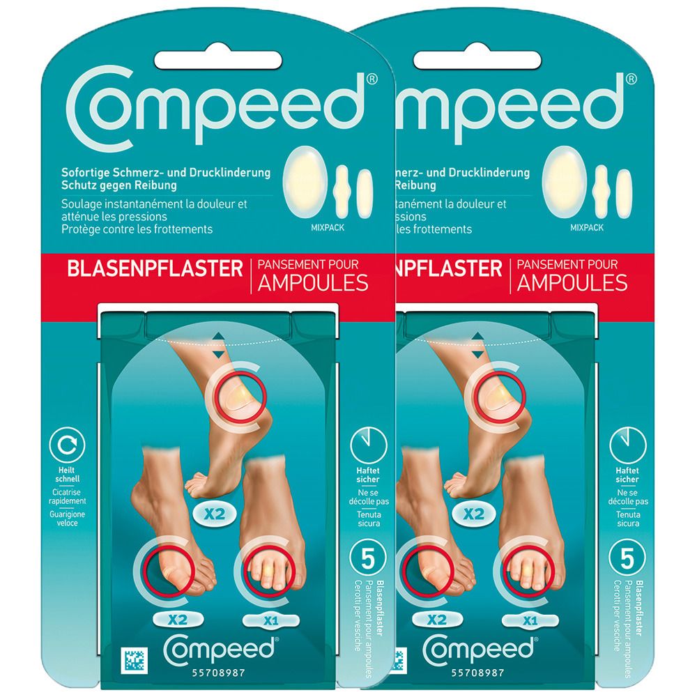 Image of Compeed® Blasenpflaster Mixpack Doppelpack