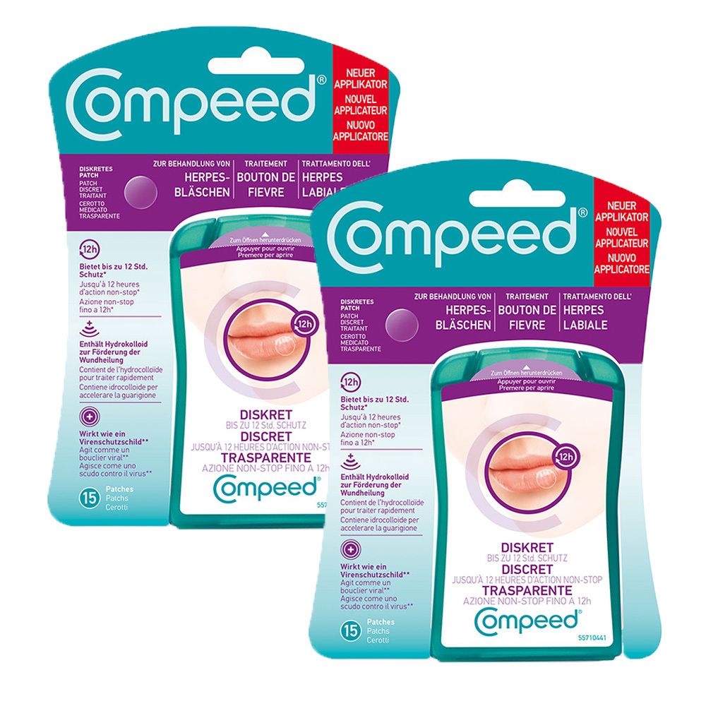 Image of Compeed® Herpesbläschen Patch Doppelpack