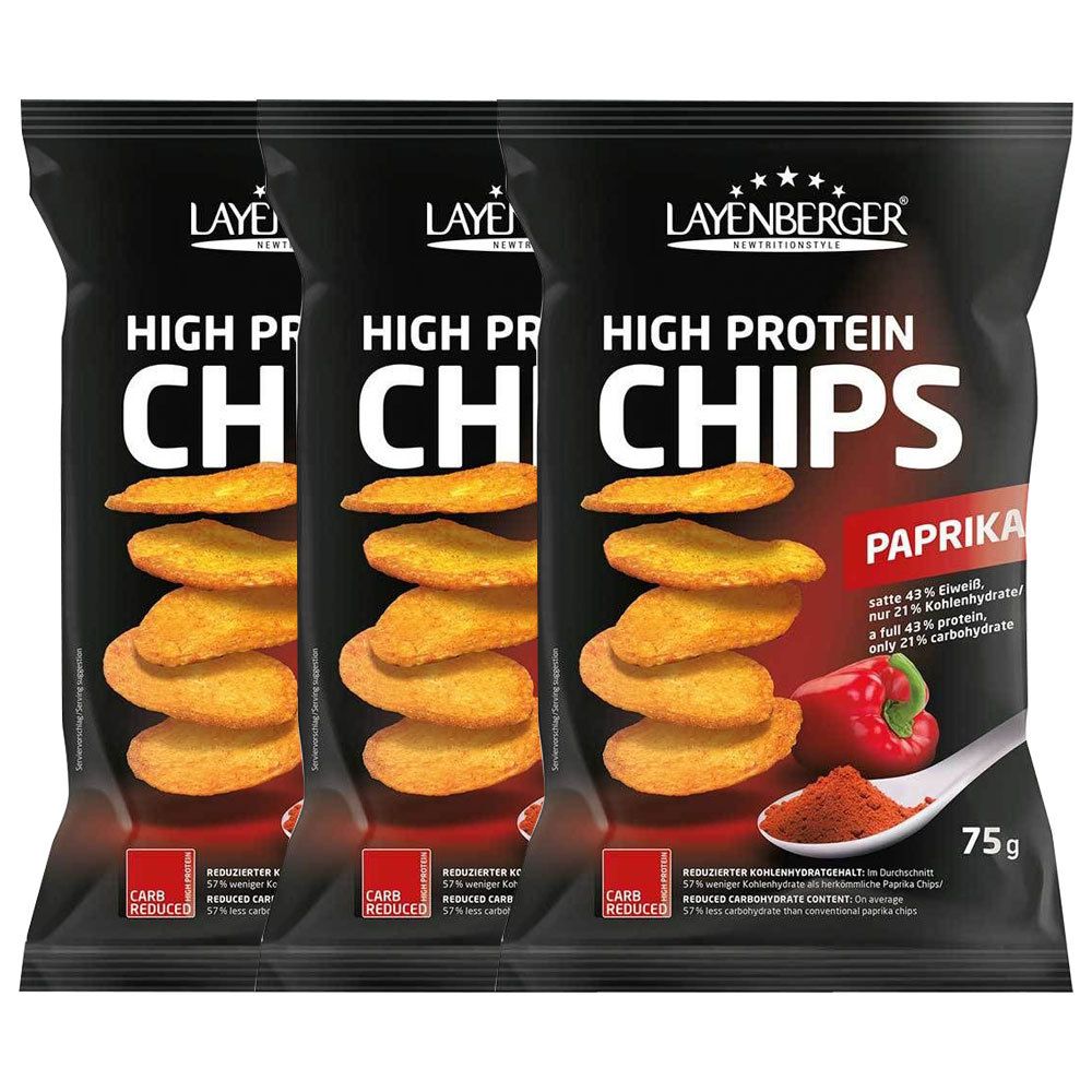 Image of LAYENBERGER® LOWCARB.ONE Chips Paprika
