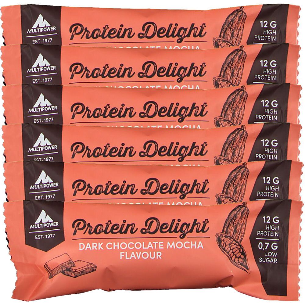 Multipower Protein Delight, Moka au chocolat noir