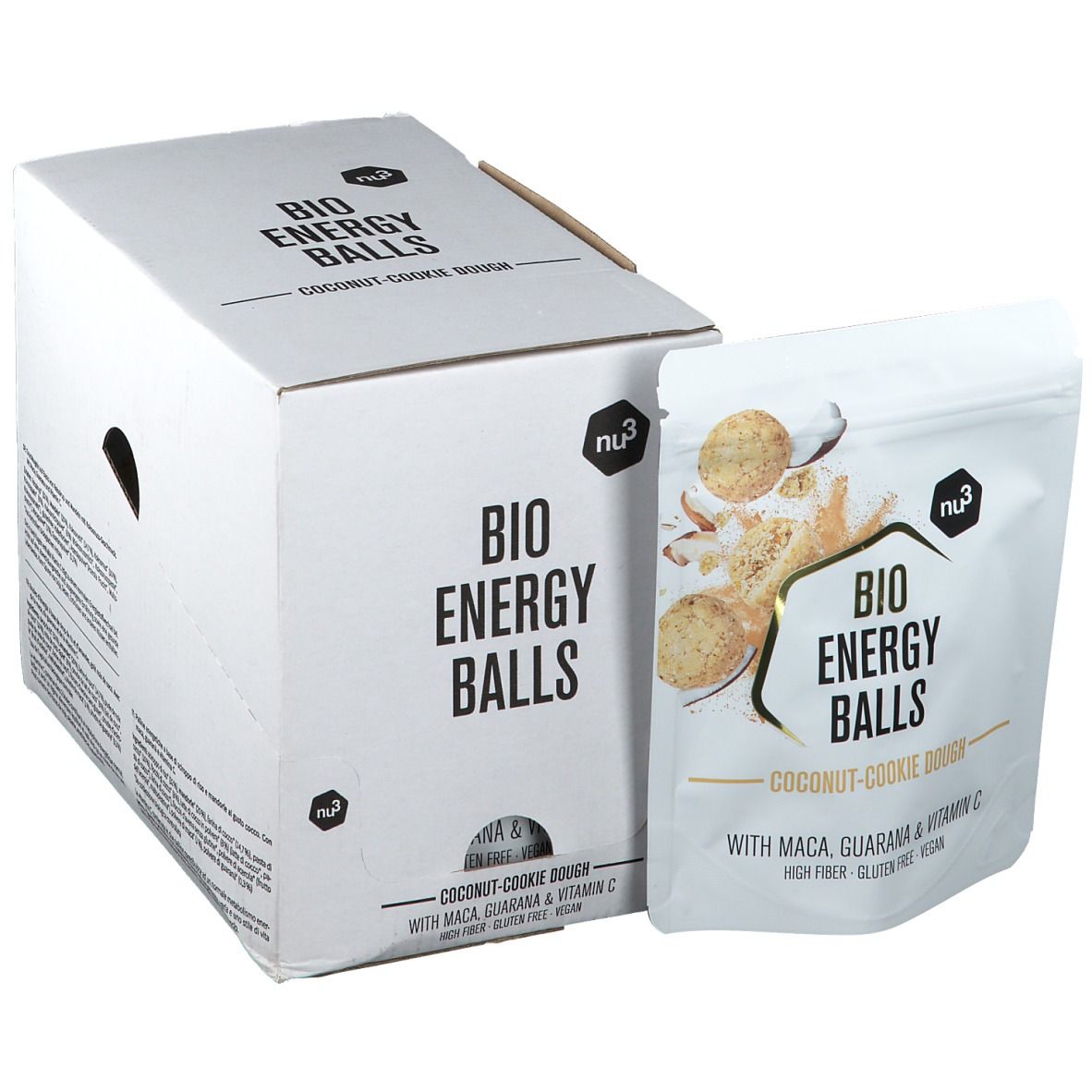 nu3 Energy Balls Bio Coconut-Cookie Dough