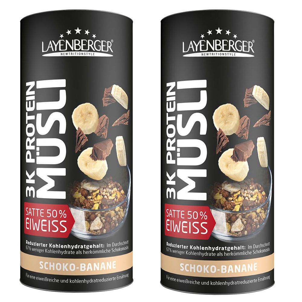 LAYENBERGER 3K Protein Müsli Schoko-Banane
