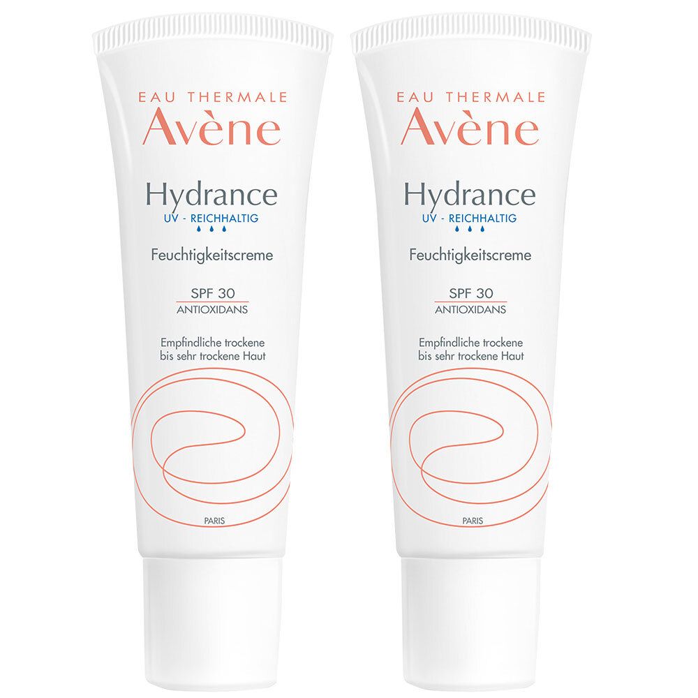 Image of Avène Hydrance UV reichhaltige Feuchtigkeitscreme LSF 30 Doppelpack