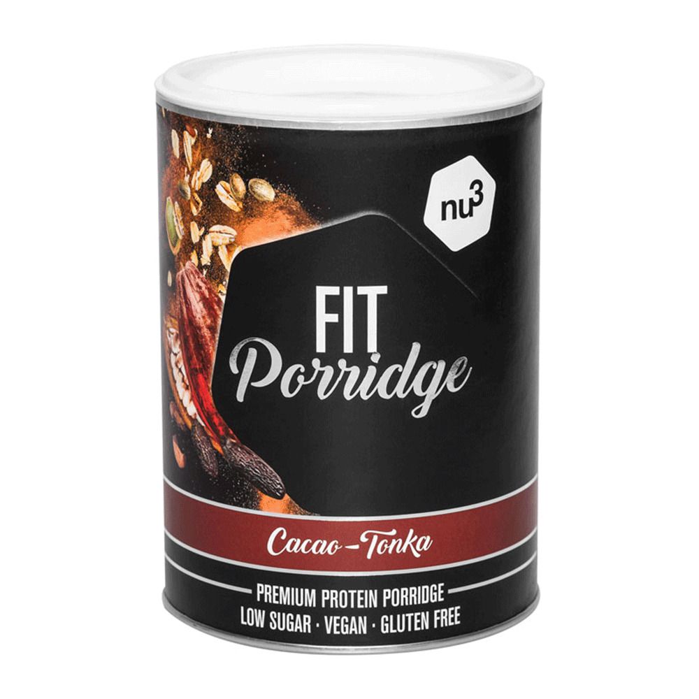 nu3 Fit Porridge protéiné, Cacao-Tonka