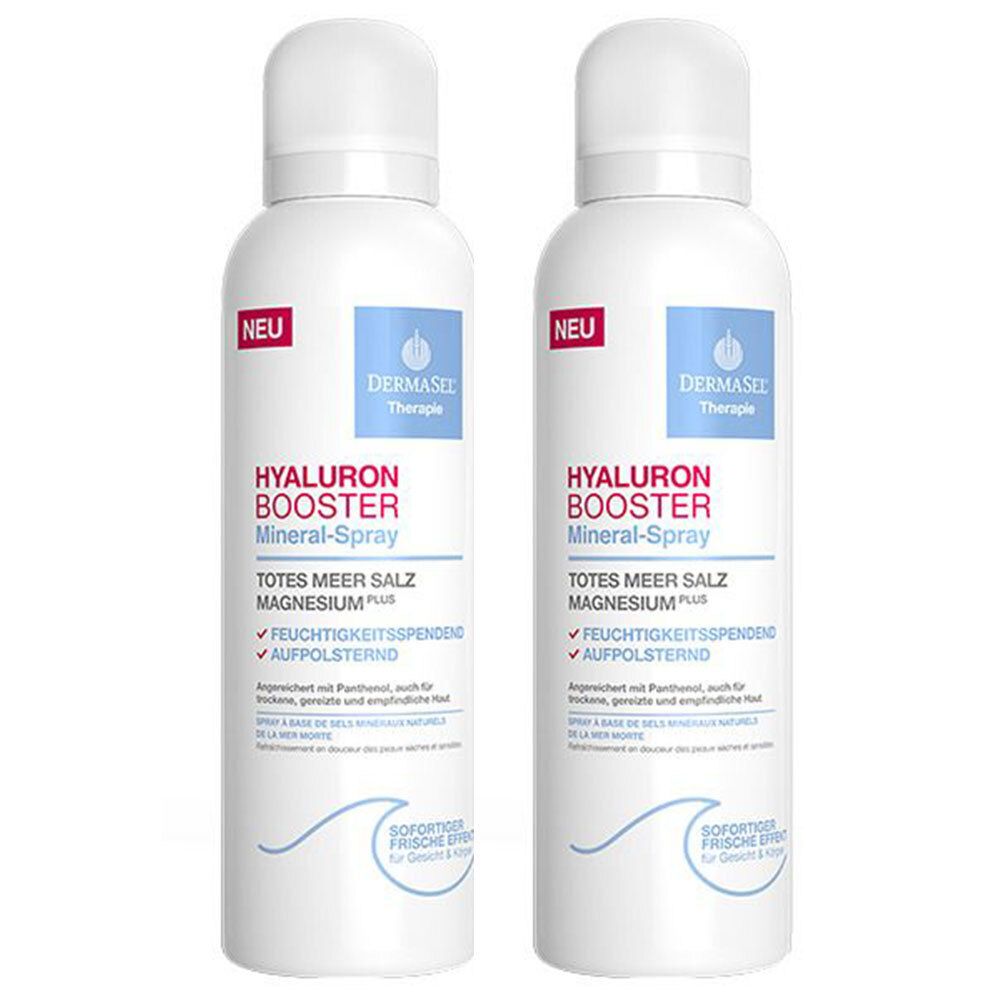 DERMASEL® Therapie HYALURON BOOSTER Mineral-Spray Doppelpack